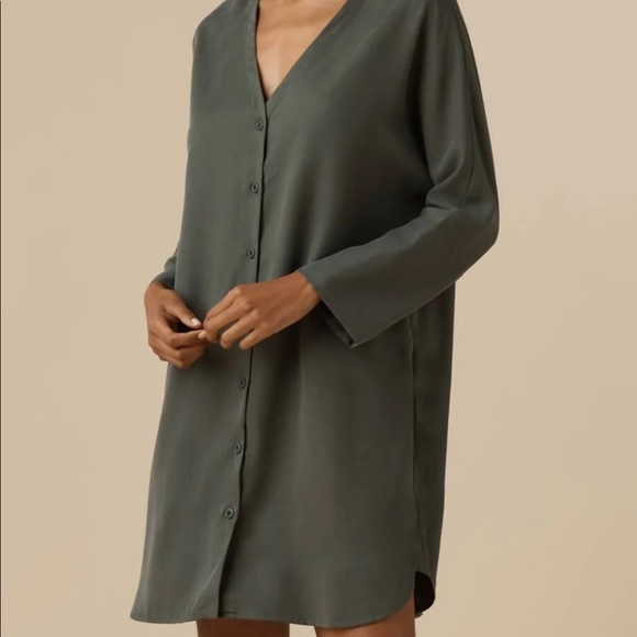 The Boyfriend Shirt Dress from VETTA Capsule - Picture 3 of 6